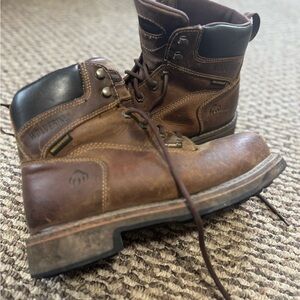Wolverine Durashock Men's Dark Brown Leather Boots